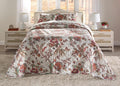 BrylaneHome Jacobean Bedspread 3 Piece Set - Twin, Multi
