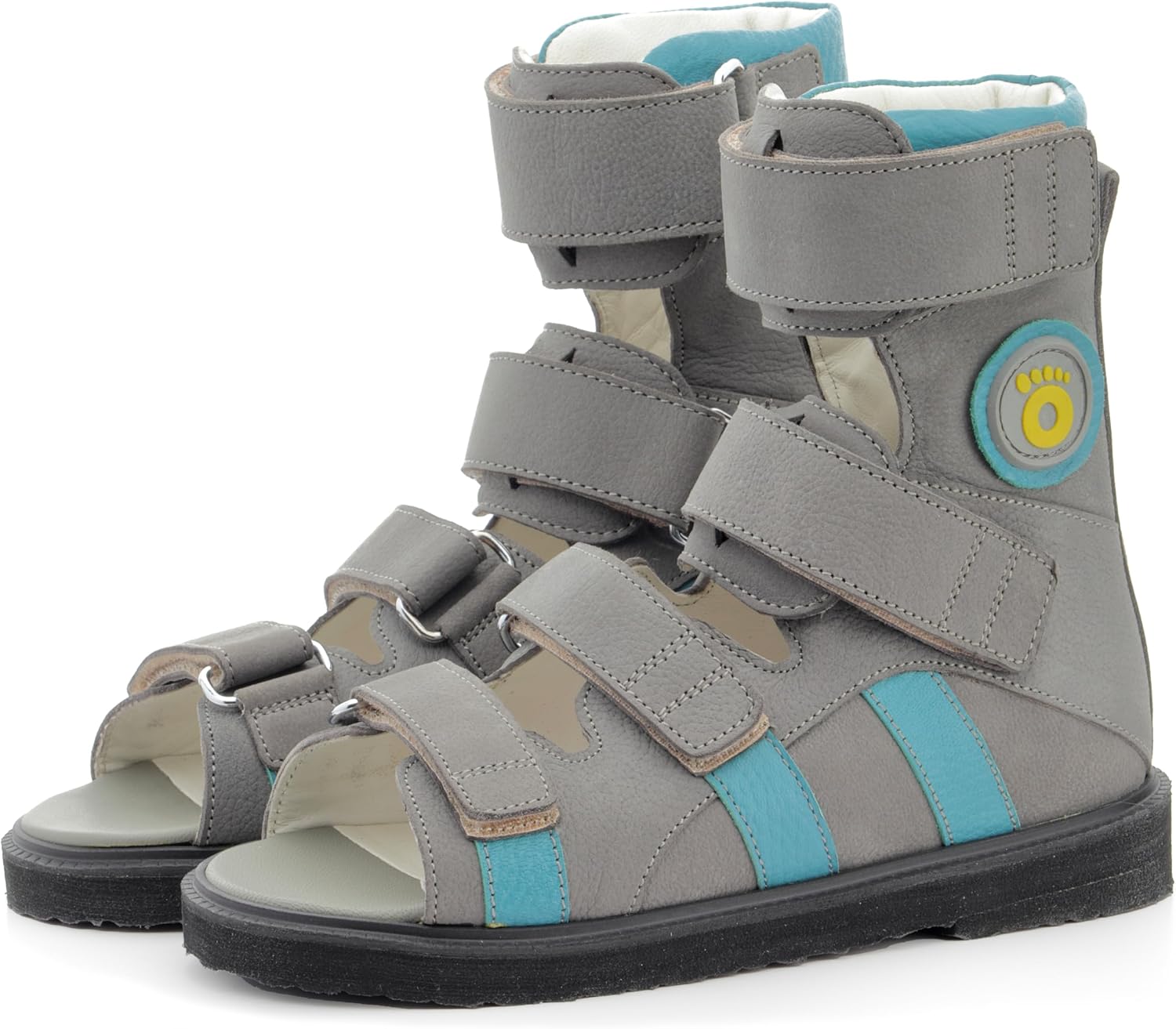 Memo Basic II 1BC Kids Orthopedic Sandals with Ankle Support | Corrective AFO-Alternative Design