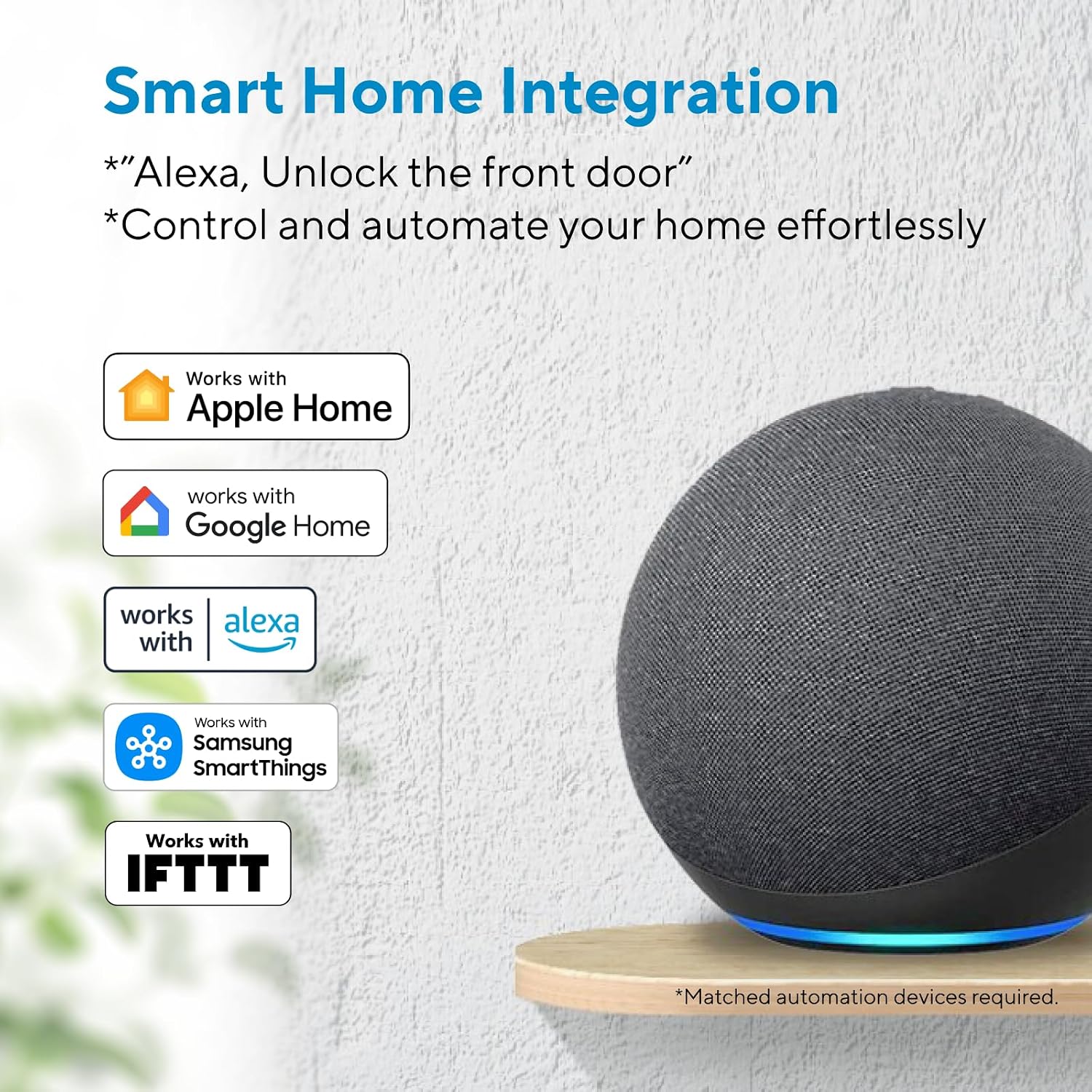 ULTRALOQ Bolt NFC Smart Lock, World's First Front Door Lock with Apple Home Key and Android NFC Tap to Unlock, Built-in WiFi Deadbolt, Remote Access, Auto Unlock, Works with Homekit, Alexa, Google