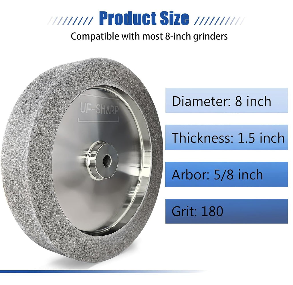 Mega Square CBN Grinding Wheel and Lathe Tool Sharpening Jig