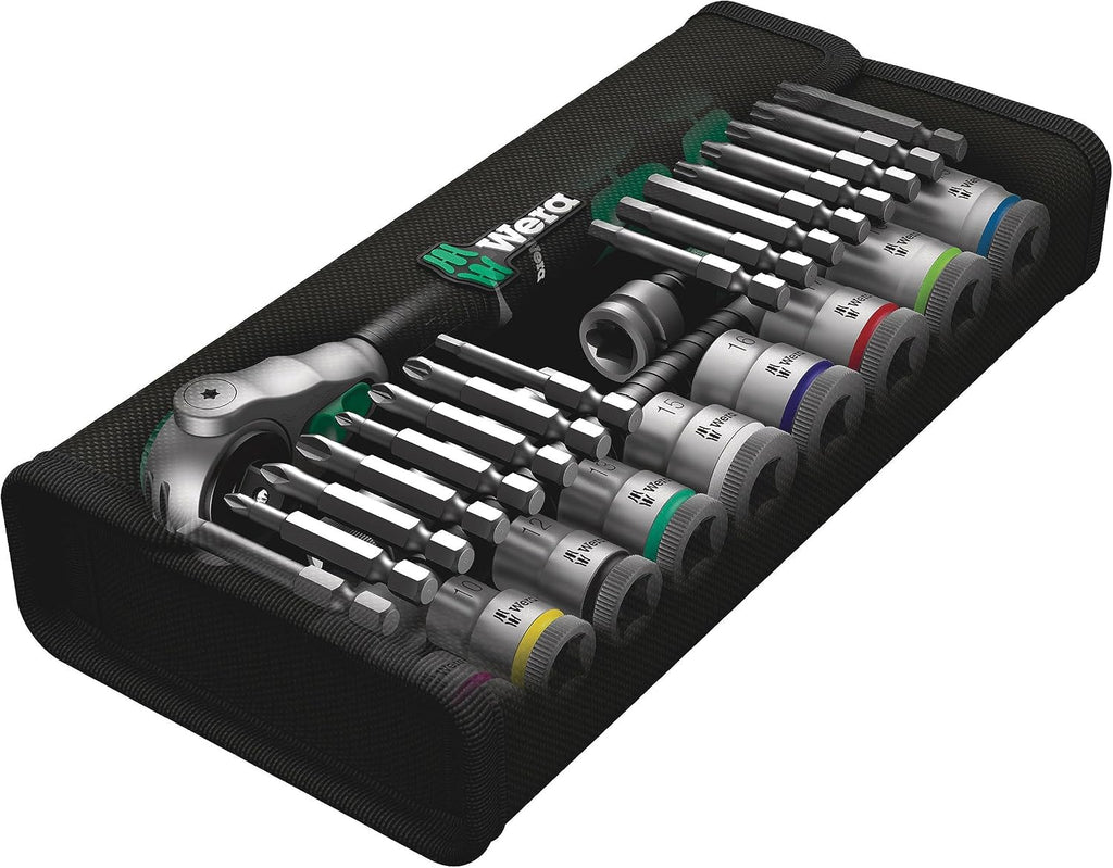 Wera 8100 SB 6 SPEED 3/8 29 PC 3/8' DRIVE METRIC