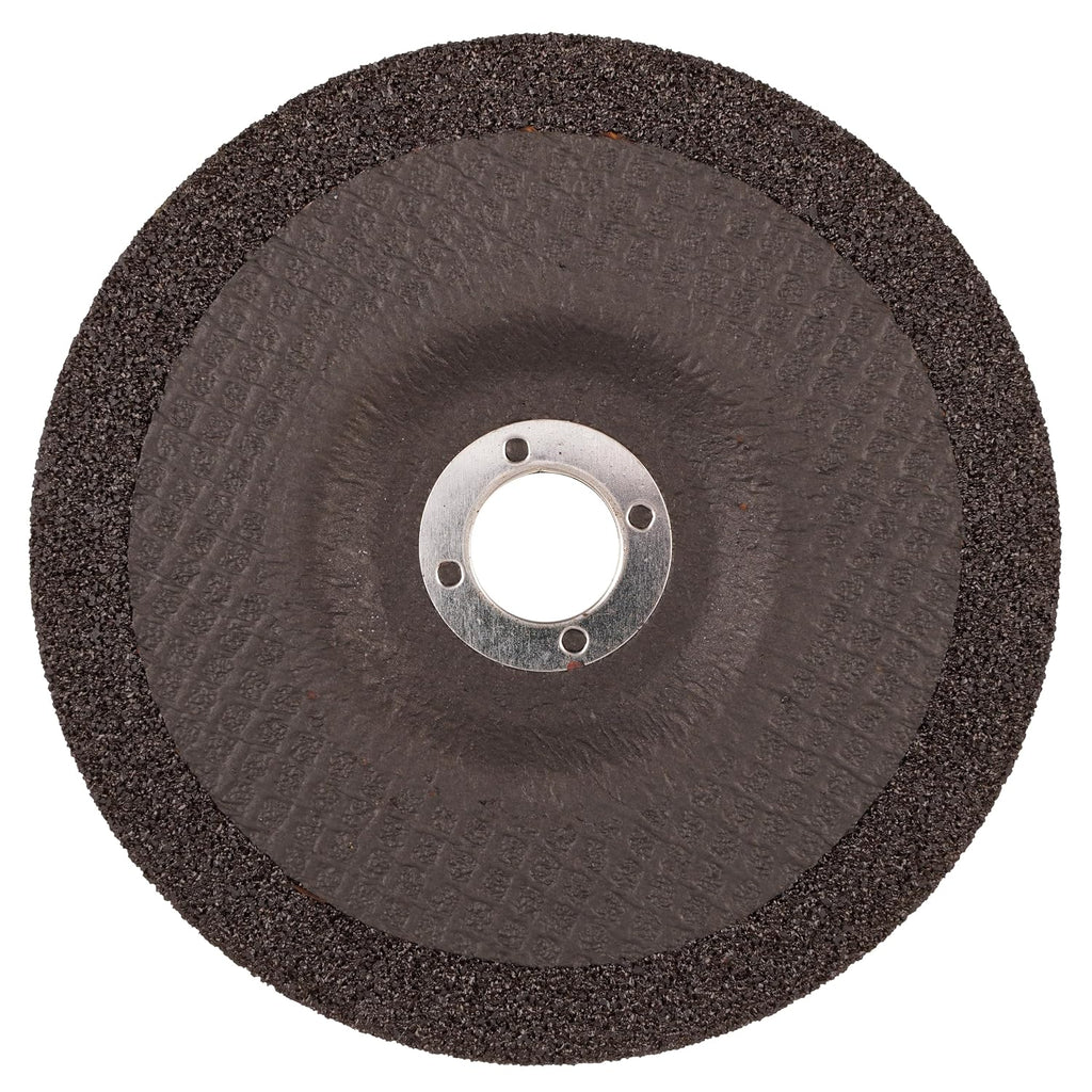 Weiler 58074 7' x 1/4' Tiger Zirc Type 27 Grinding Wheel, Z24T, 5/8'-11' UNC Nut (Pack of 10)