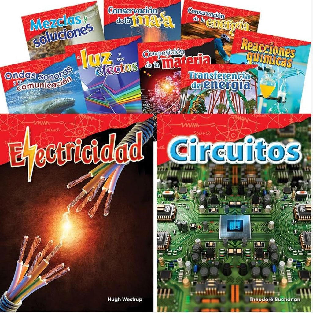 Let's Explore Physical Science Grades 4-5 Spanish, 10-Book Set (Science: Informational Text) (Spanish Edition)