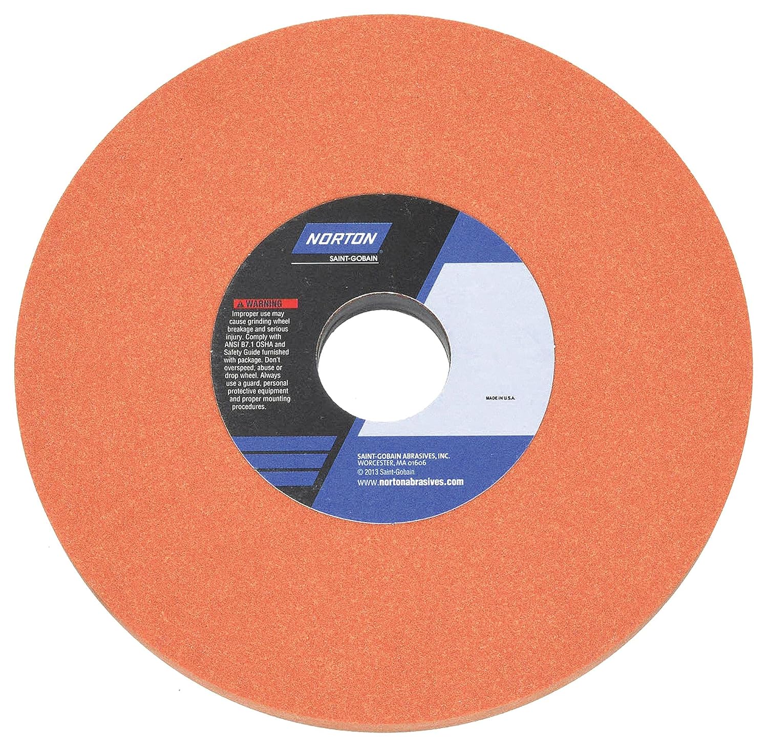 Grinding Wheel, T1, 7x1/2x1.25, AO, 150G, PK5