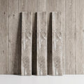 BARNWOODUSA Real Reclaimed Wood Planks - Easy Nail-Up Shiplap Panels for Rustic Wood Wall Paneling (White Wash, 46 Square Feet)
