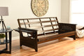 Kodiak Furniture Phoenix Futon in Black Finish, Full, Fairbanks Evergreen