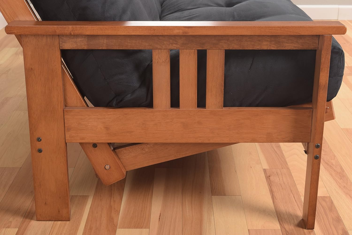 Kodiak Furniture Monterey Futon Set with Barbados Finish, Full, Peter's Cabin