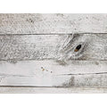 Rockin' Wood Real Wood Peel & Stick 2 & 4 Foot Length Rustic Reclaimed Barn Wood Accent Paneling Planks for Walls, White Wash, 23 Square Feet