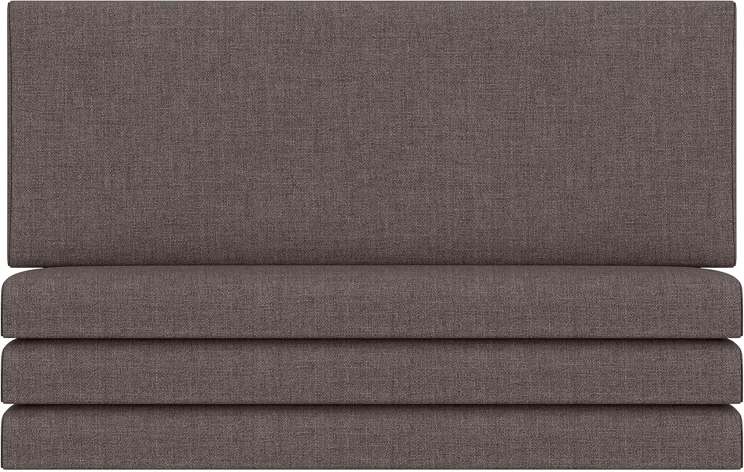 Jaxx Panelist Modern Padded Headboard – Set of 4 Wall Mounted Panels (Each 11.25' x 30') - Queen, Havana Brown Microvelvet