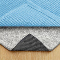 RUGPADUSA - Dual Surface - 12' Square - 1/4' Thick - Felt + Rubber - Non-Slip Backing Rug Pad - Safe for All Floors