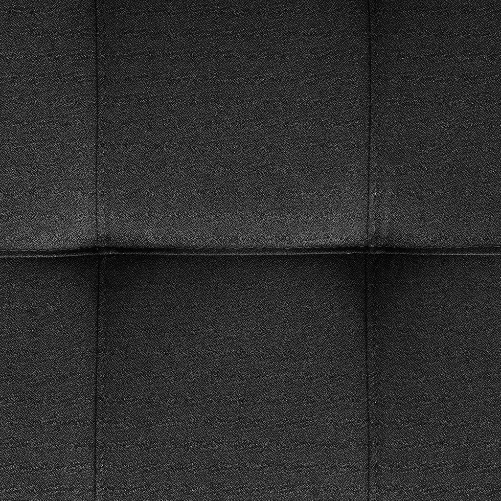 Furinno Roanne Tufted Headboard, Full, Black