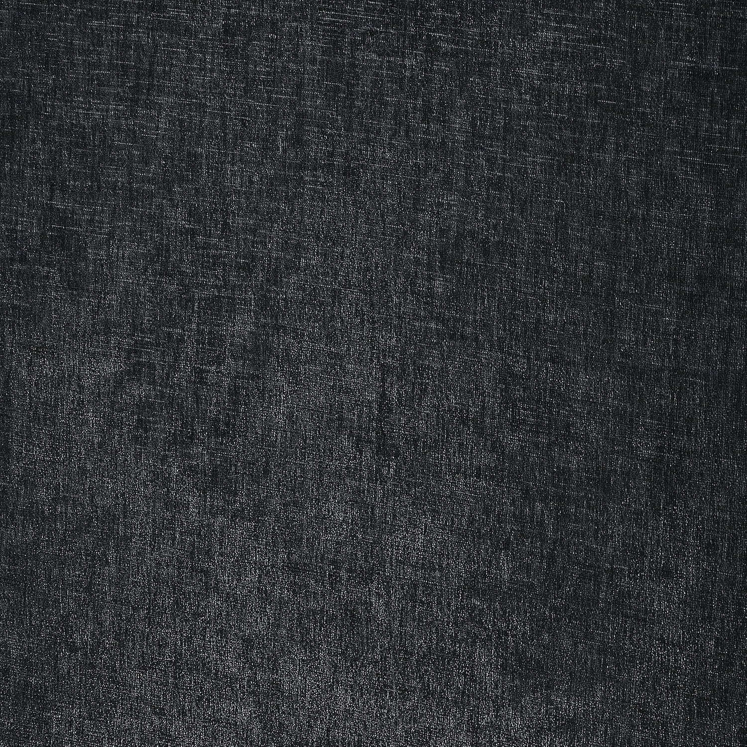 Meridian Furniture B1207Black-F Penny Collection Modern | Contemporary Full Bed with Rich Black Chenille Fabric, Curved Headboard, 67.5' W x 82.5' D x 52' H, Black, Full