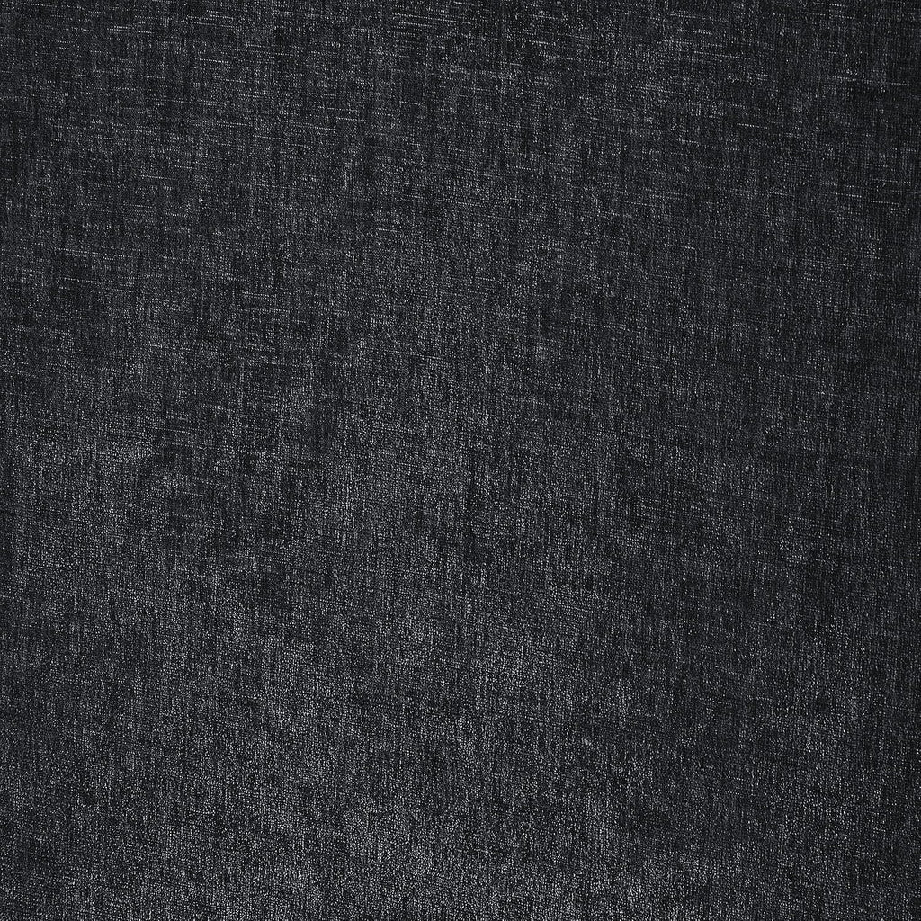 Meridian Furniture B1207Black-T Penny Collection Modern | Contemporary Twin Bed with Rich Black Chenille Fabric, Curved Headboard, 52' W x 82.5' D x 52' H, Black, Twin